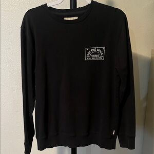 Vans Black Medium Crewneck Sweatshirt